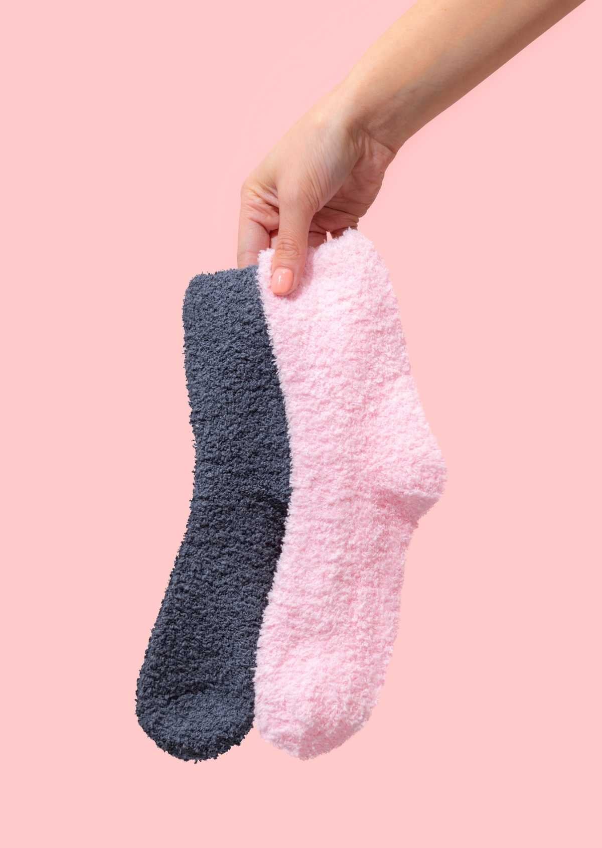 Charcoal Bed Socks