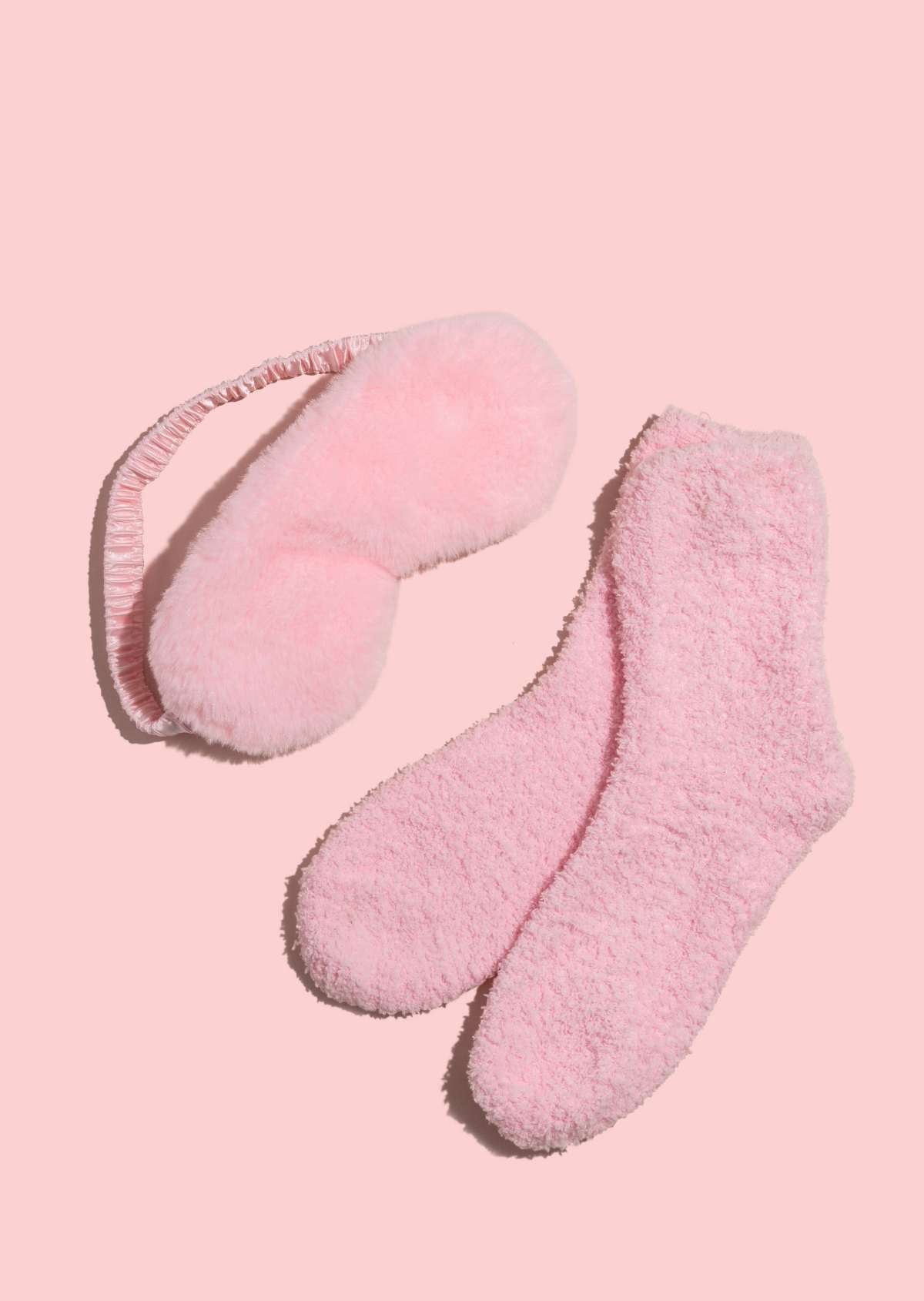 Pink Socks + Sleepmask