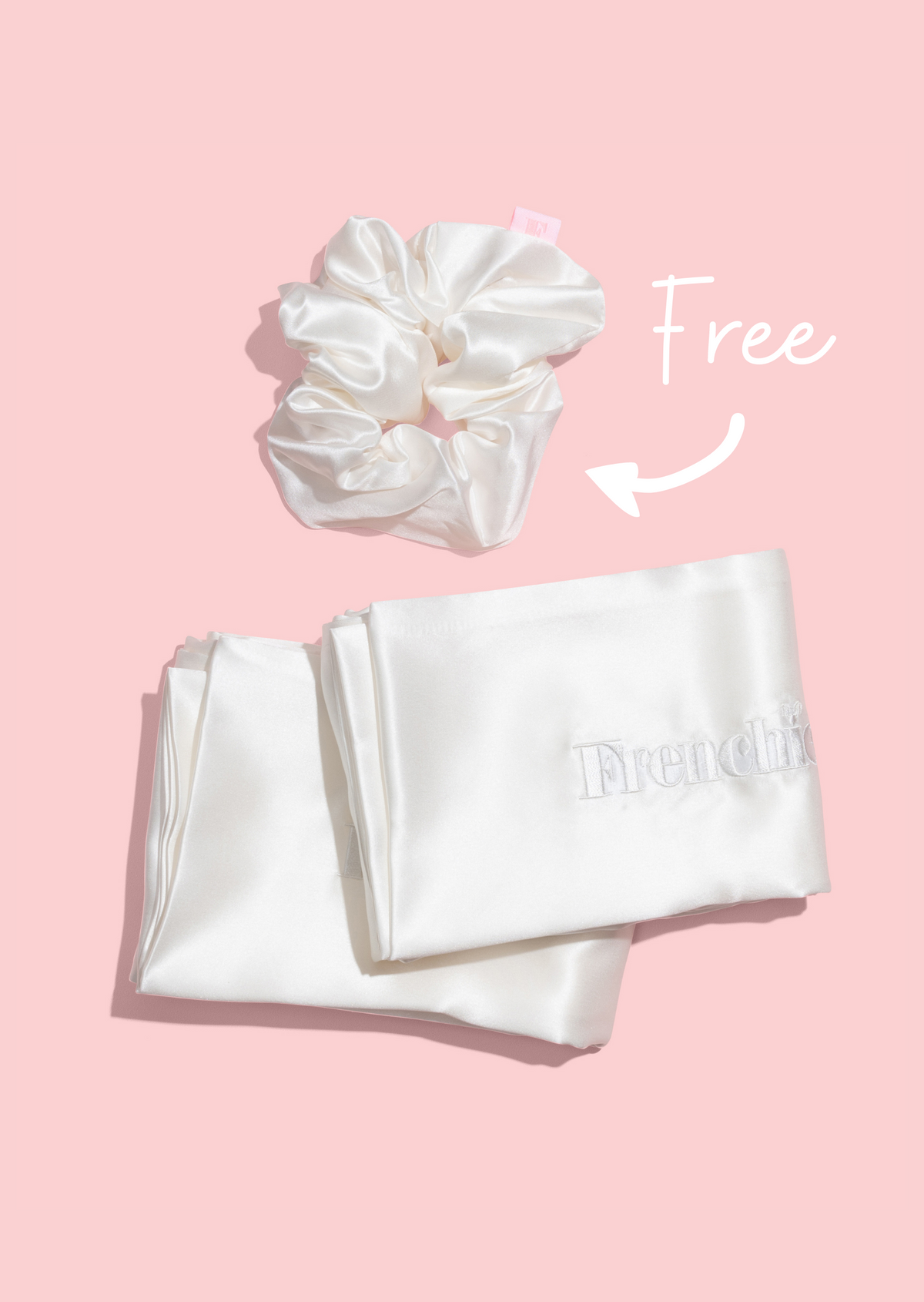 Silk Pillowcase Set + FREE Scrunchie